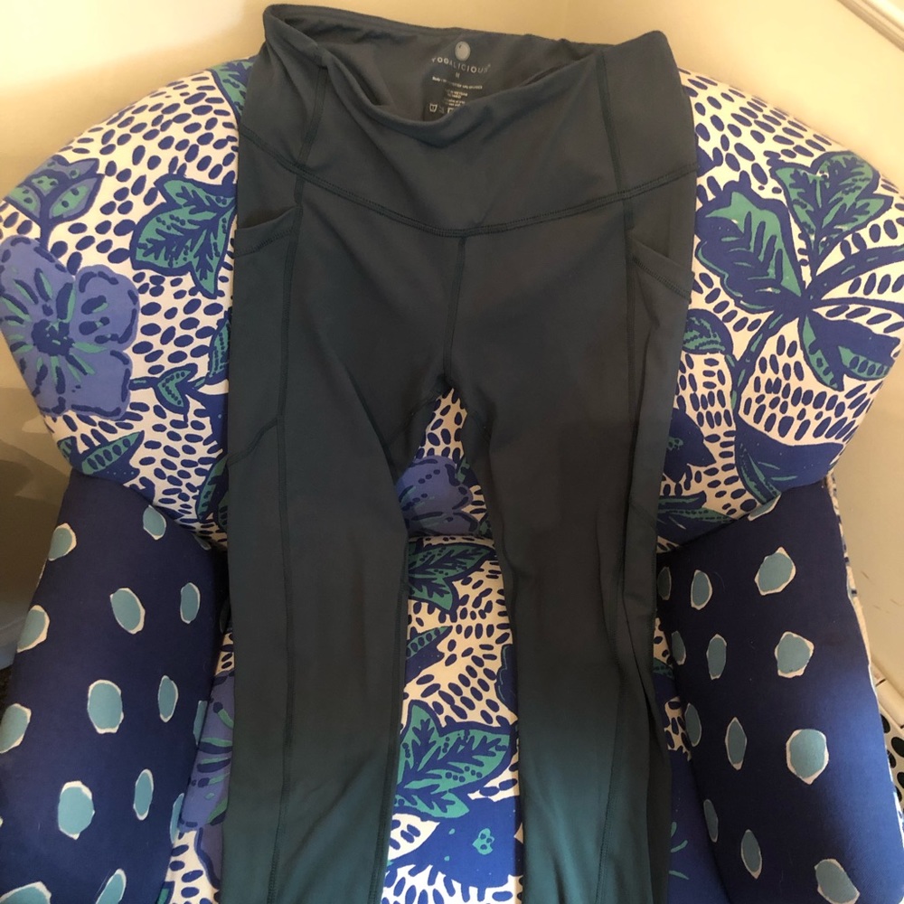 Yogalocious Green Lux 7/8 Leggings